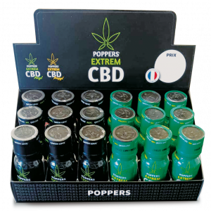 Présentoir Poppers 15ml x18