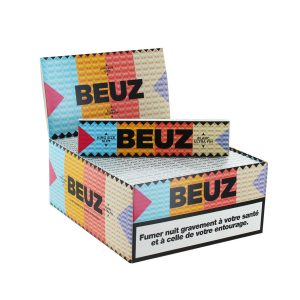 Feuilles Slim blanches "BEUZ" x50